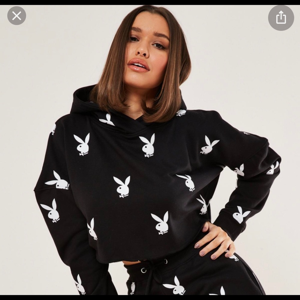 Cropped hoodie